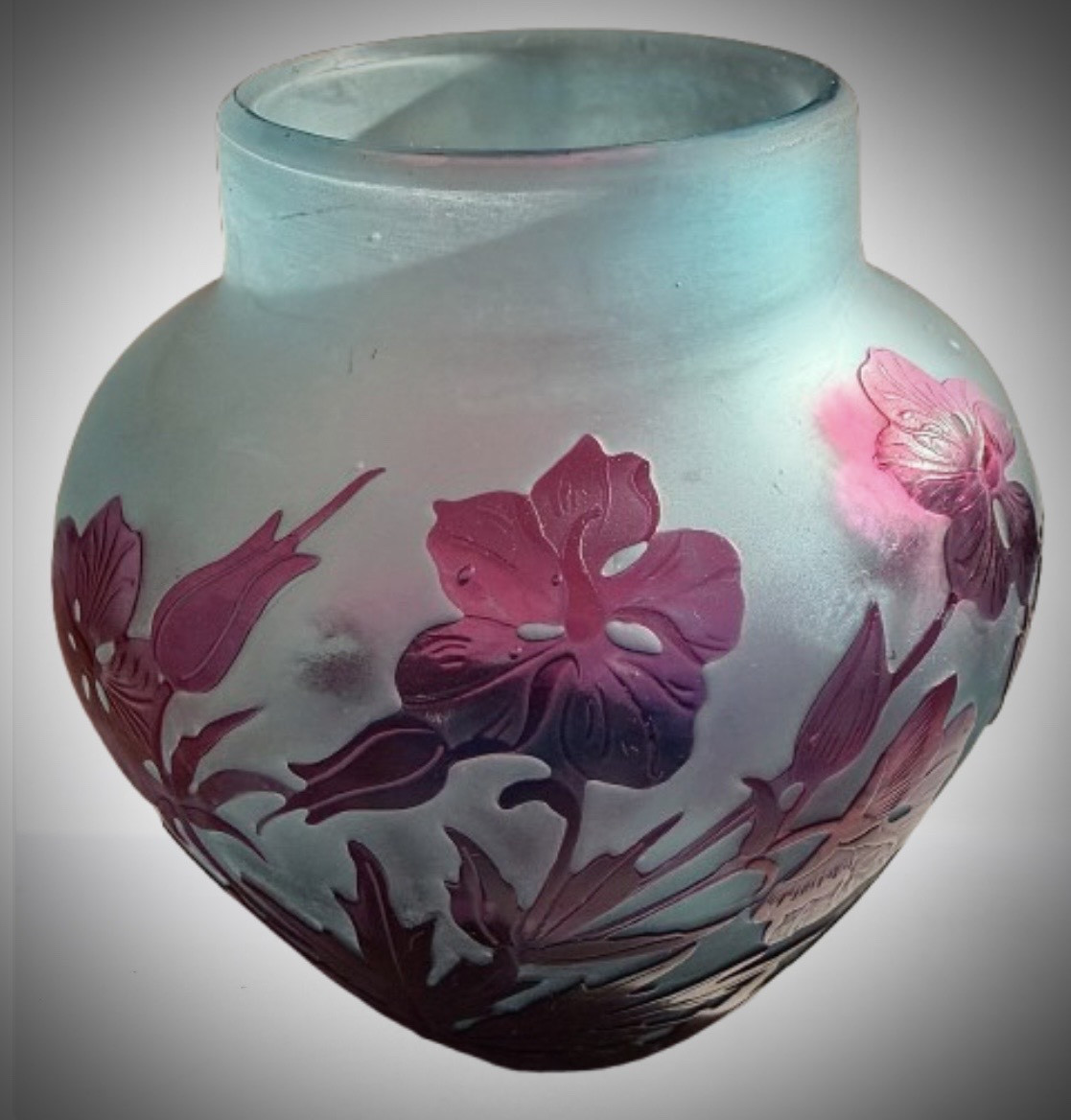 Petit vase d’Emile Galle