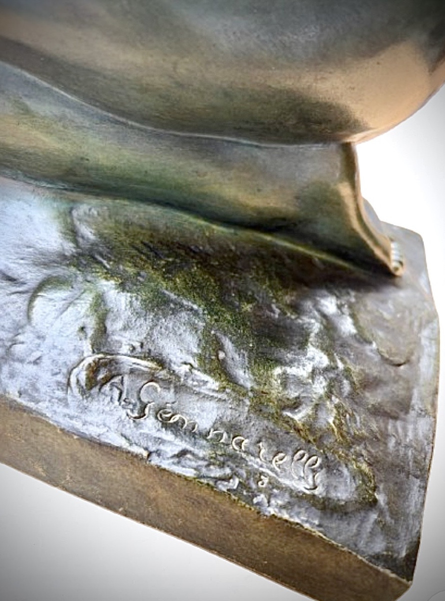 Amadeo Gennarelli bronze femme-photo-3