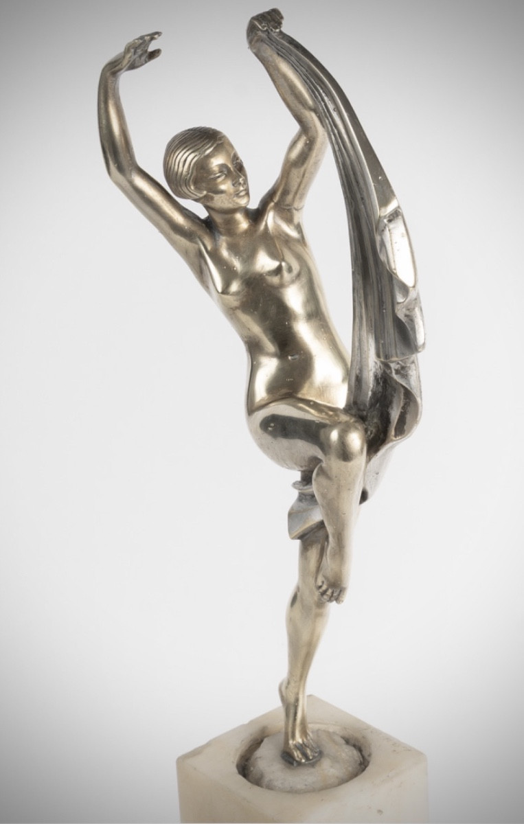 Sculpture P.laurel ( Le Fagays ) In Bronze-photo-3