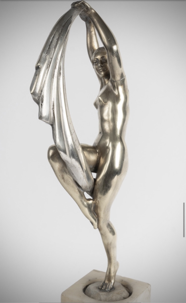 Sculpture P.laurel ( Le Fagays ) In Bronze-photo-4