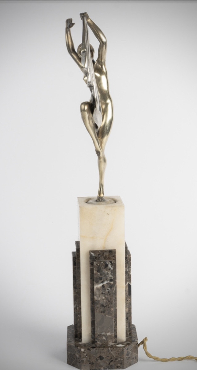 Sculpture P.laurel ( Le Fagays ) In Bronze-photo-1