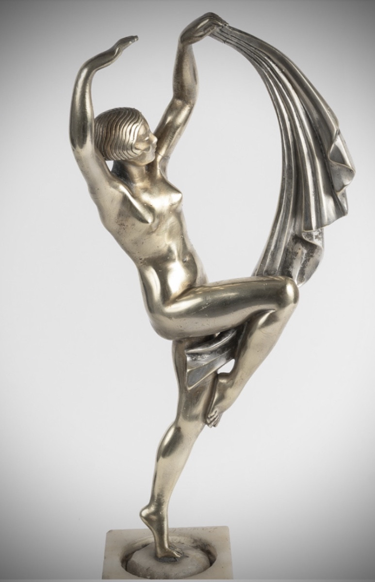 Sculpture P.laurel ( Le Fagays ) In Bronze-photo-2