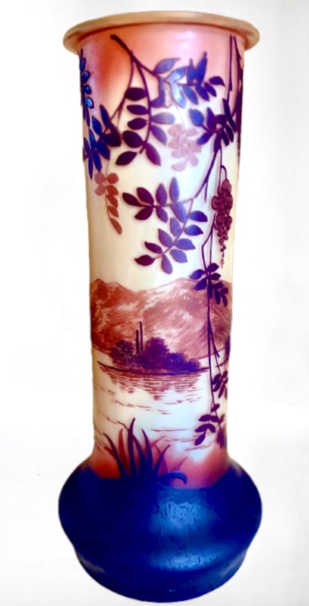 Devez vase tubulaire Lac de Come 
