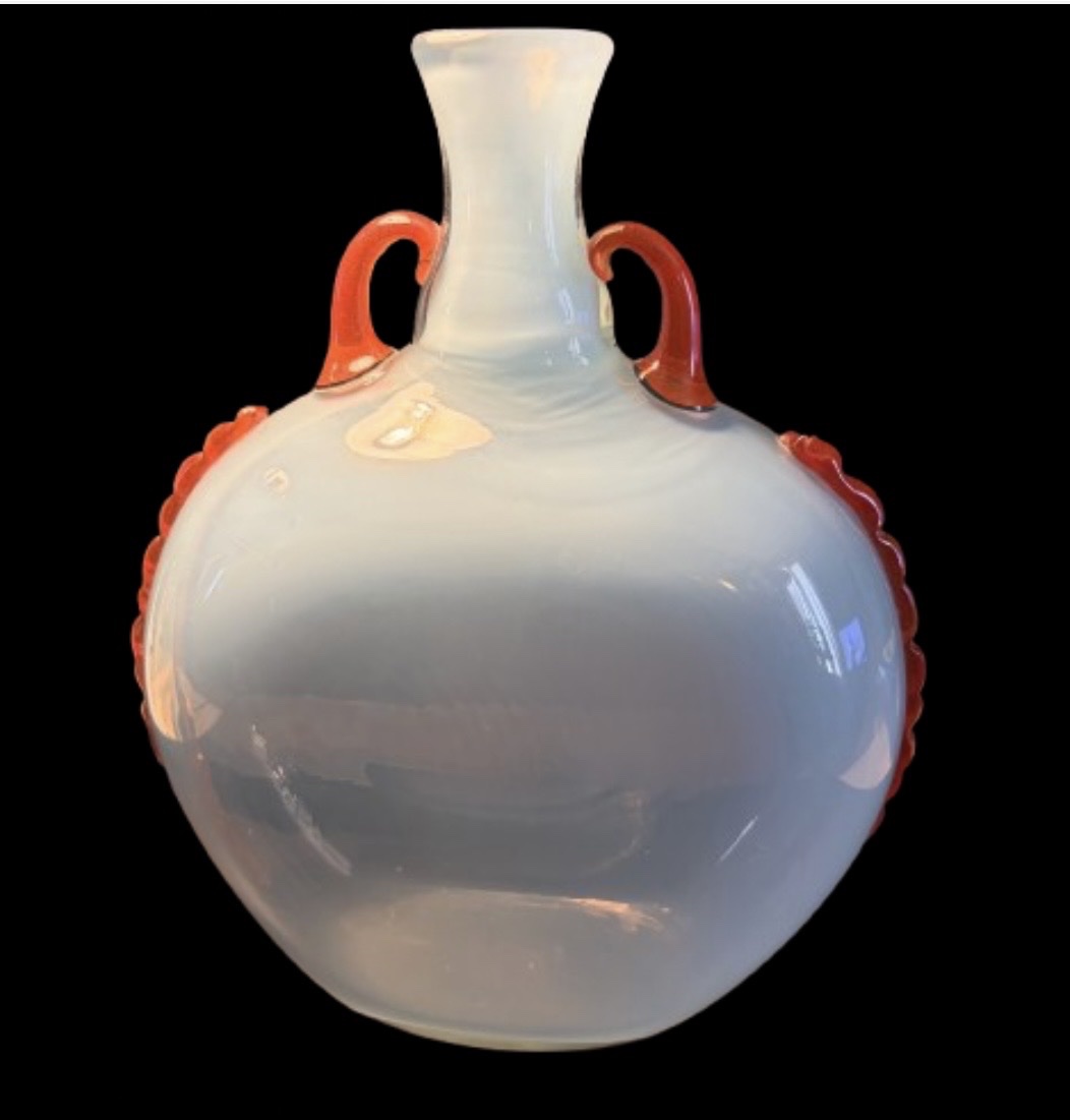 Schneider "venetian" Gourd-shaped Vase 