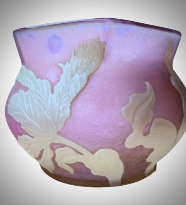 Vase From The Art Glassworks Of Lorraine -photo-4