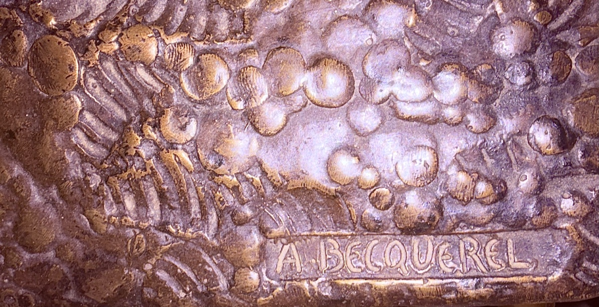 A Lost-wax Bronze Becquerel From The Susse Frères Foundry-photo-2