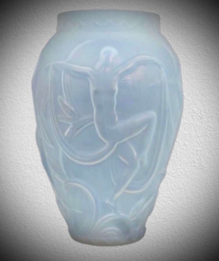 Vase D Edmond Etling And Lucille Sevin-photo-2