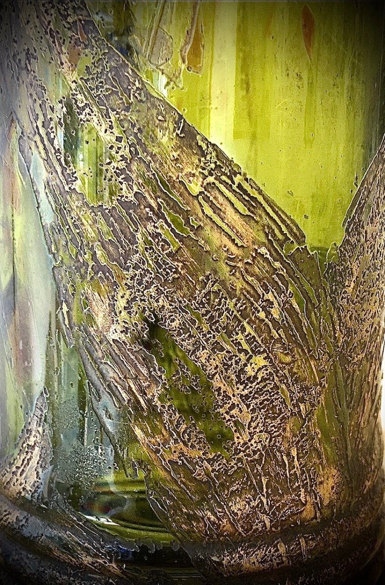 Cristallerie D Emile Galle Vase Art Nouveau -photo-4