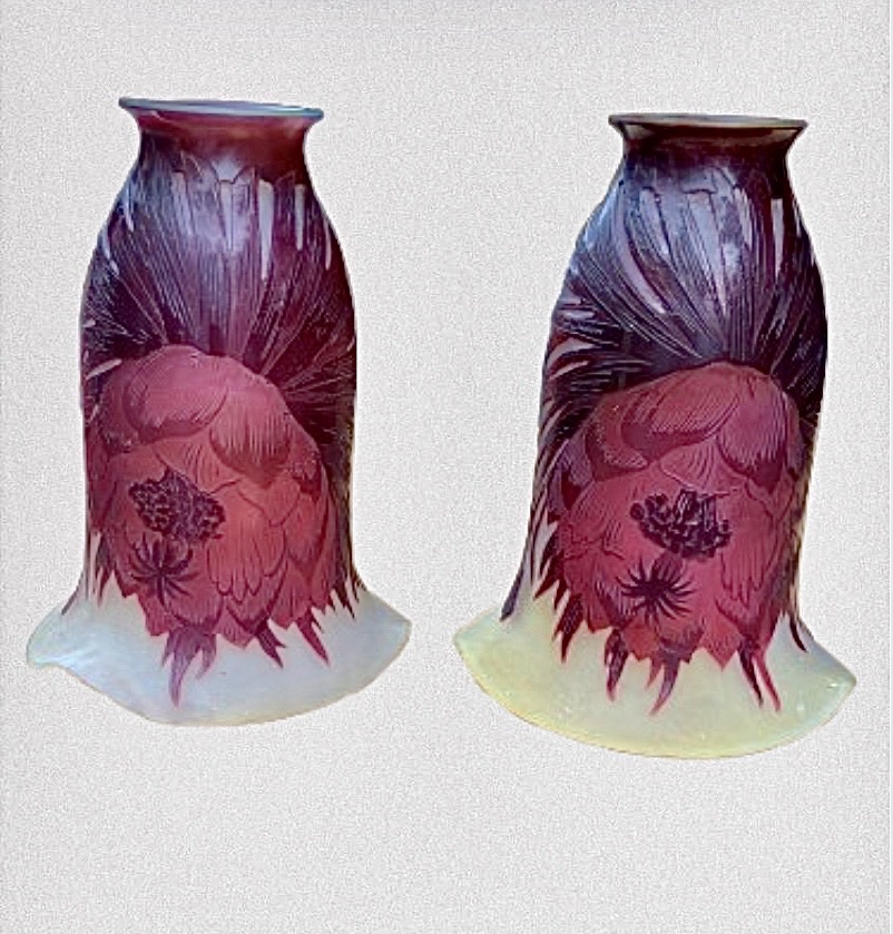 Lampe Double D Emile GallÉ -photo-1