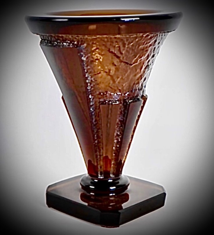 Daum Art Deco Vase