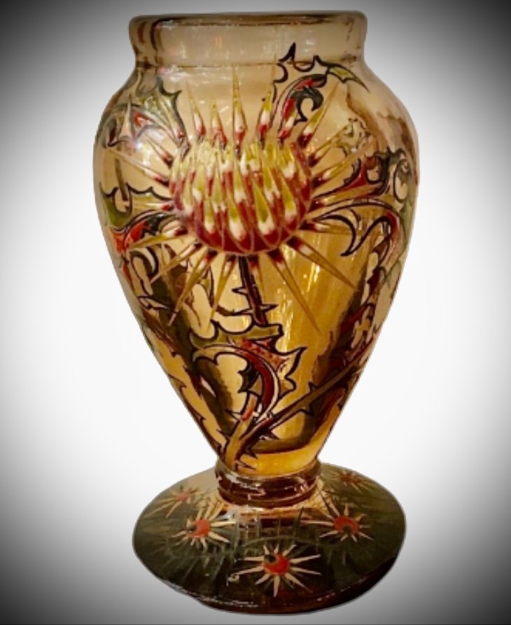 Vase D Emile Gallé Crystal-photo-3