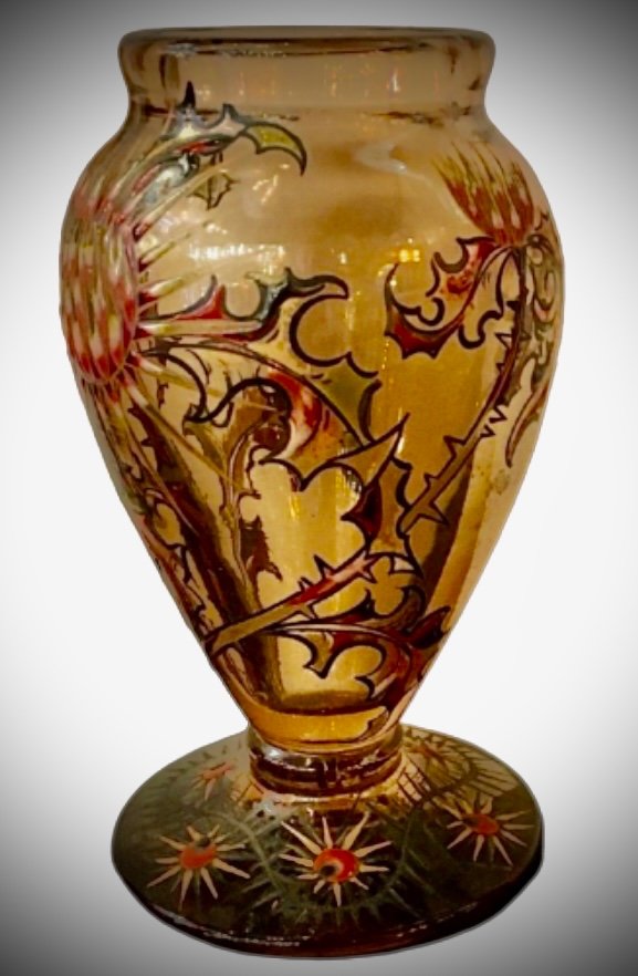 Vase D Emile Gallé Crystal-photo-2