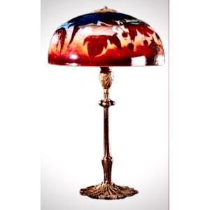 Lampe De Muller Freres Luneville 
