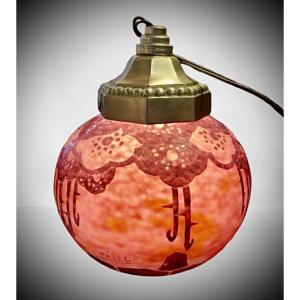 Schneider Night Light Ball Vase Eglantines 