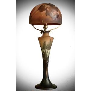Émile Gallé grande Lampe 