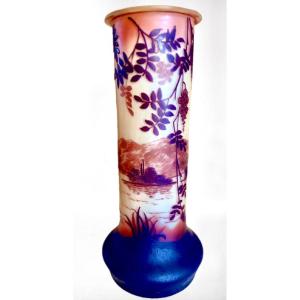 Devez vase tubulaire Lac de Come 