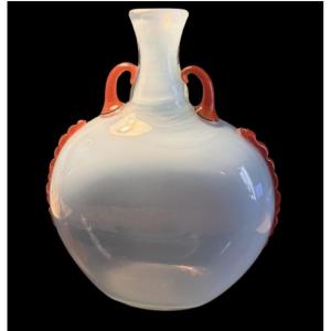 Schneider "venetian" Gourd-shaped Vase