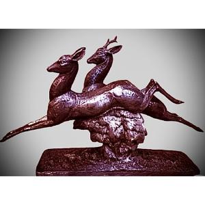 A Lost-wax Bronze Becquerel From The Susse Frères Foundry