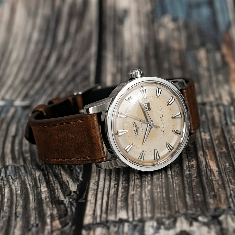 Montre Vintage Longines Conquest  Tropical Dial  Automatique-1956--photo-2