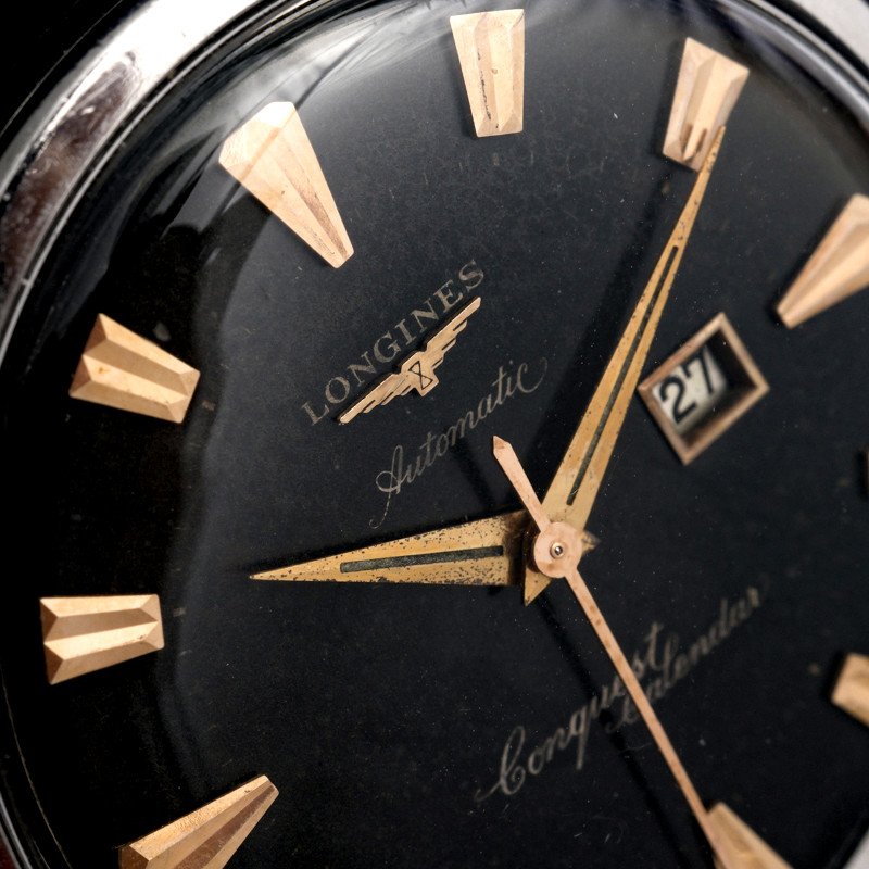 Vintage Longines Conquest Calendar Ref. 9004 8 (159) Cal. 19asd -1956--photo-4