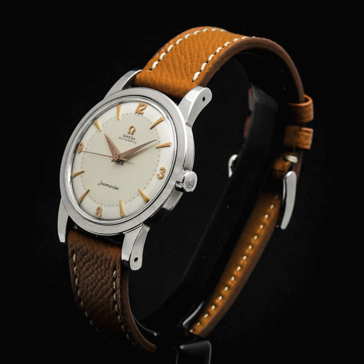 Omega Seamaster Jumbo Automatic Vintage Watch Ref. 2494-8 / 2657 Sc Cal. 354 -1952--photo-2