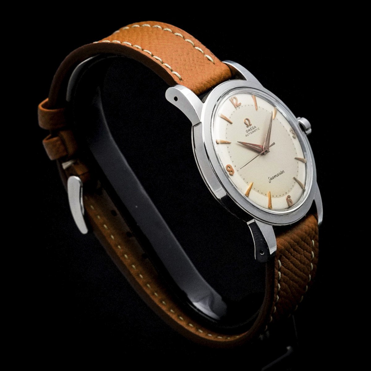 Omega Seamaster Jumbo Automatic Vintage Watch Ref. 2494-8 / 2657 Sc Cal. 354 -1952--photo-3