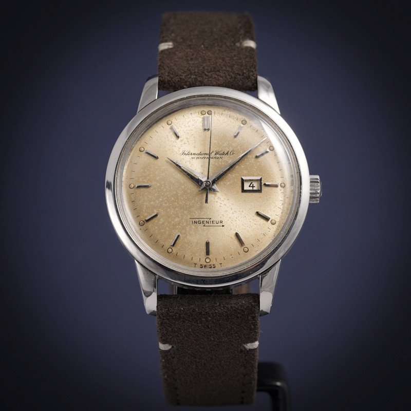 Vintage Iwc Ingenieur Calendar Automatic Watch Ref.666 Cal.c.8531 -1964--photo-2