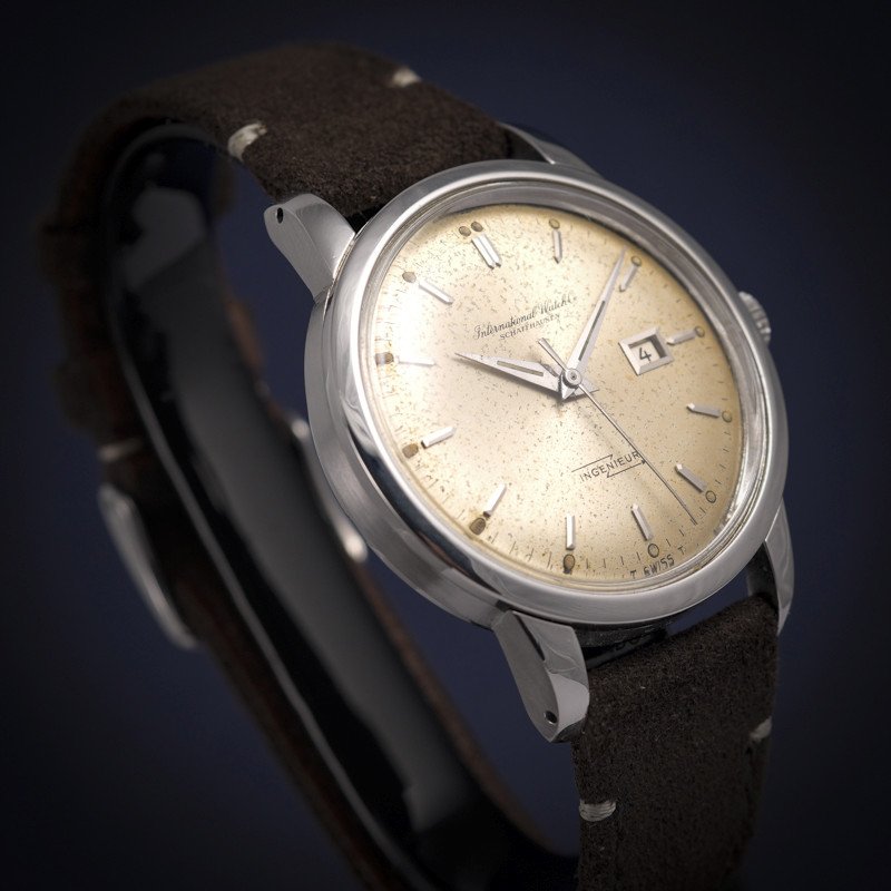 Vintage Iwc Ingenieur Calendar Automatic Watch Ref.666 Cal.c.8531 -1964--photo-3
