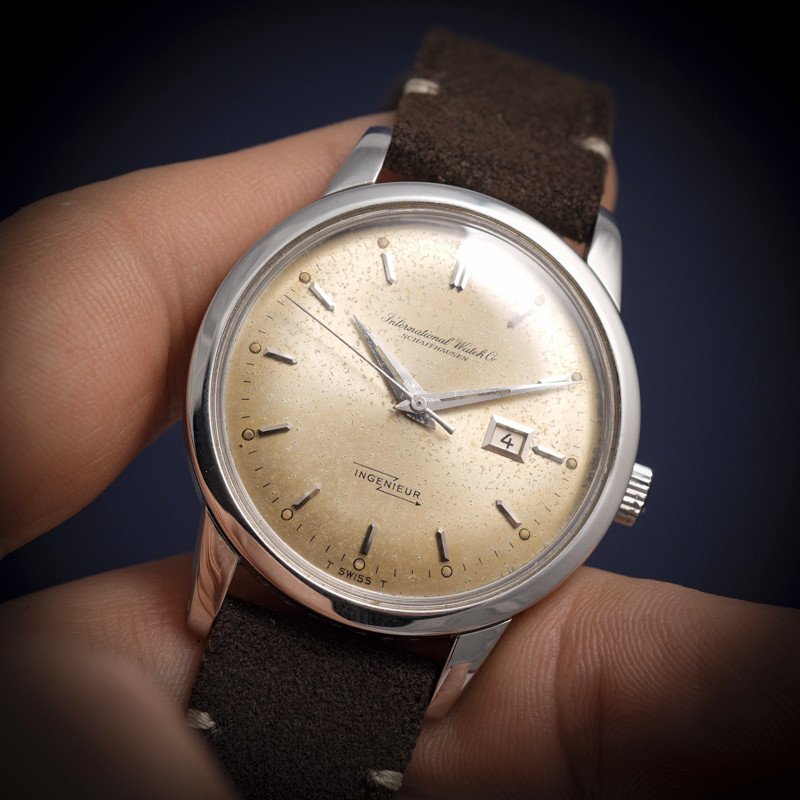 Vintage Iwc Ingenieur Calendar Automatic Watch Ref.666 Cal.c.8531 -1964-