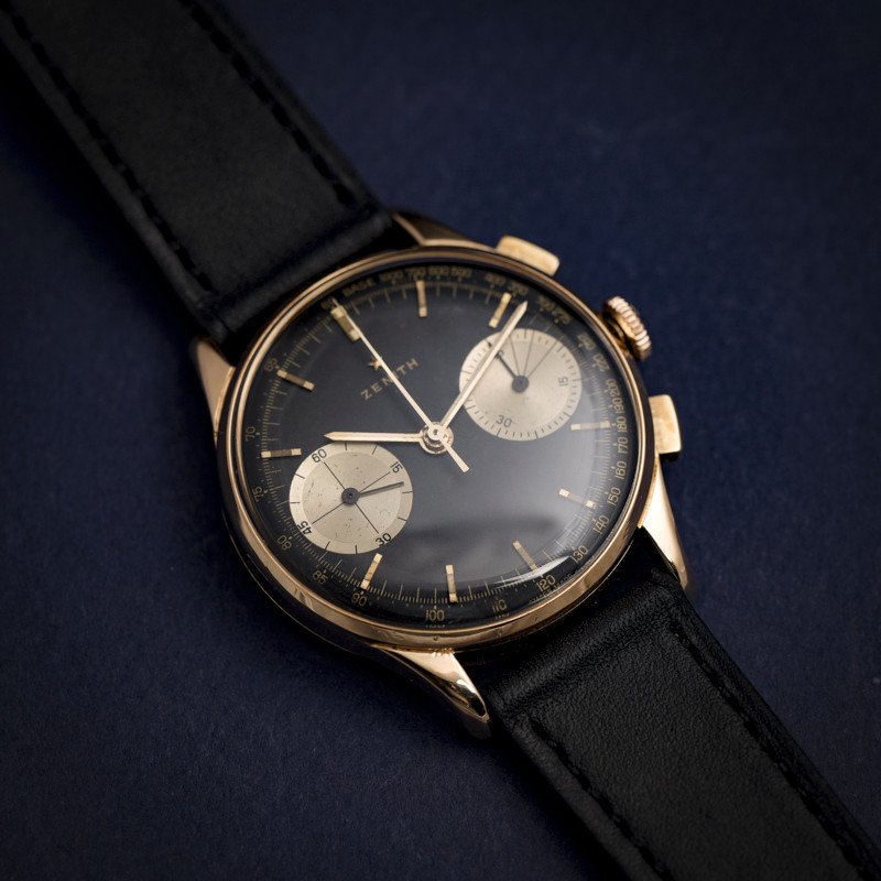 Zenith Stellina Chronograph 18kt Rose Gold -1960--photo-2