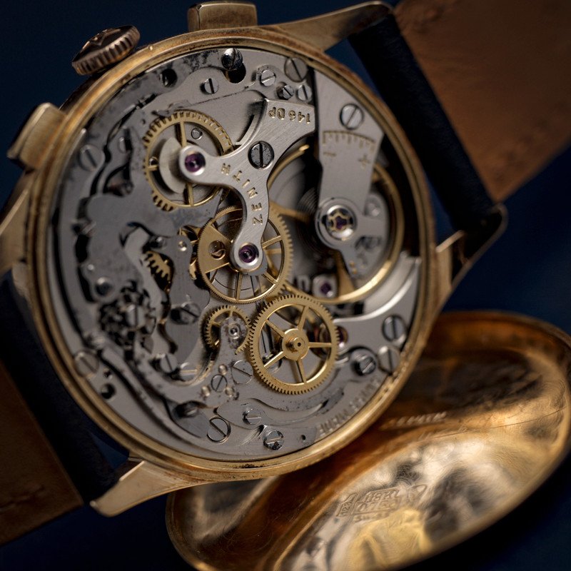 Zenith Stellina Chronograph 18kt Rose Gold -1960--photo-3