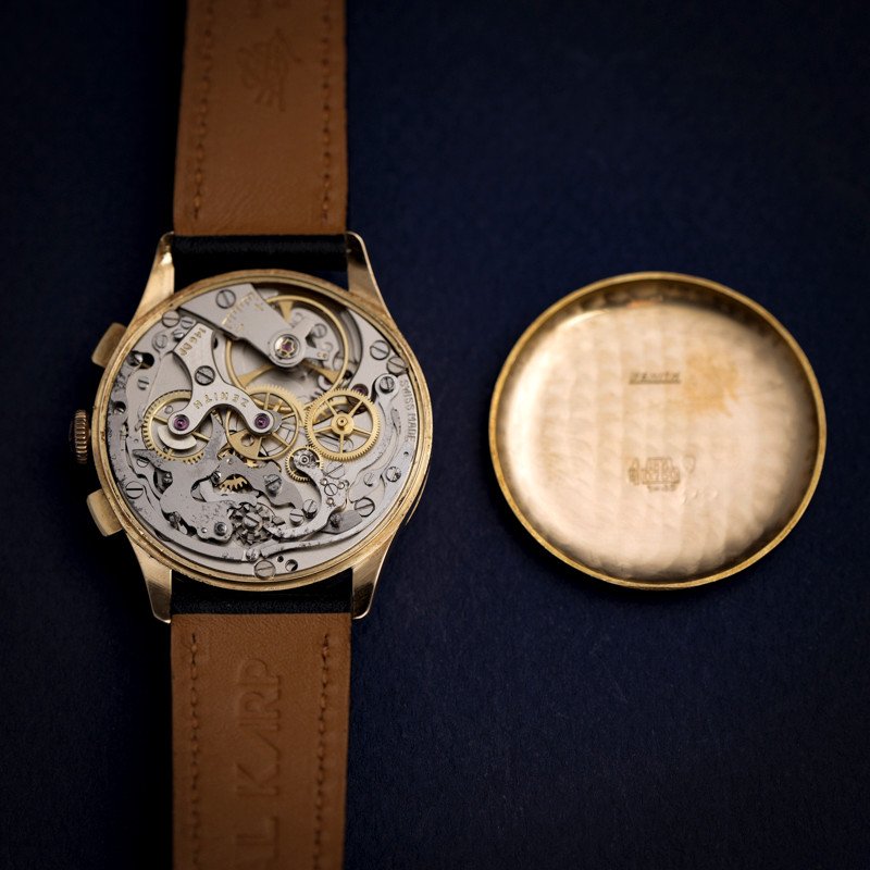 Zenith Stellina Chronograph 18kt Rose Gold -1960--photo-4