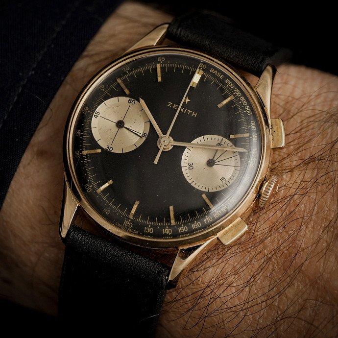 Zenith Stellina Chronograph 18kt Rose Gold -1960-