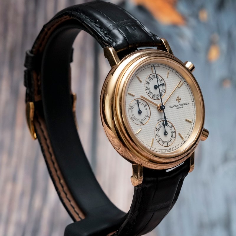 Vacheron Constantin Les Historiques Automatic Chronograph 18kt Yellow Gold -1992--photo-1