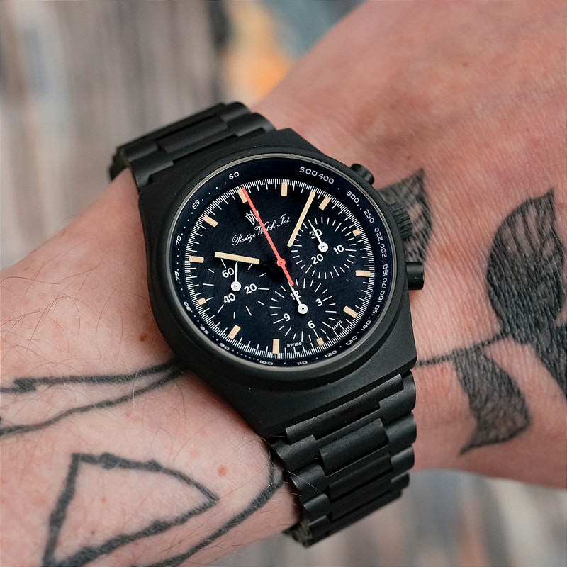 Orfina Chronographe Pilote  Pwi "prestige Watch Int" Nos -1980--photo-2