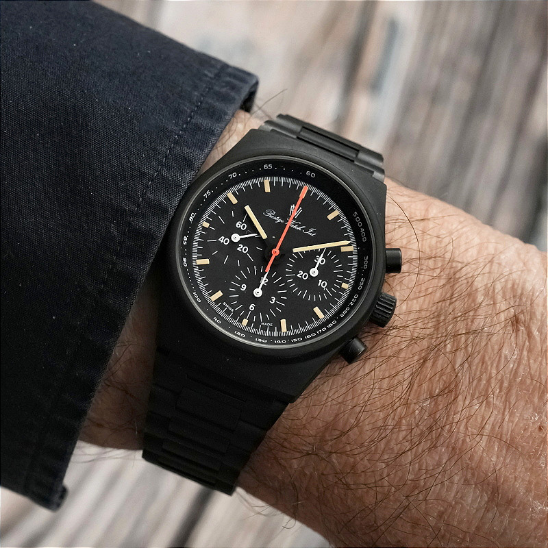 Orfina Chronographe Pilote  Pwi "prestige Watch Int" Nos -1980--photo-2