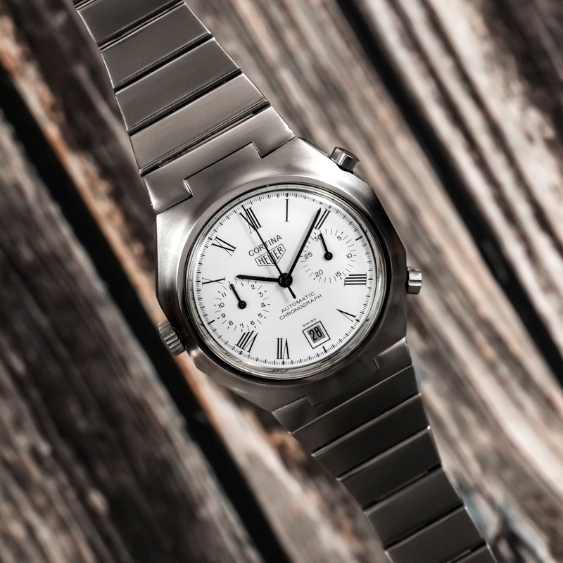 Heuer Cortina Chronograph Ref.110.233 R Cal. Caliber 12 -1977--photo-3
