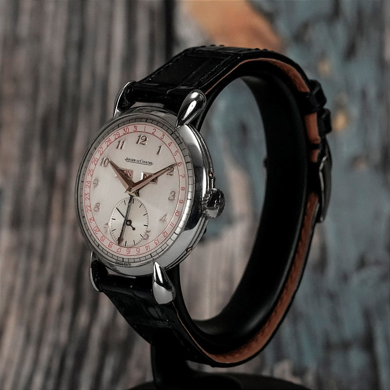 Jaeger Lecoultre Triple Date Stainless Steel -1945--photo-3