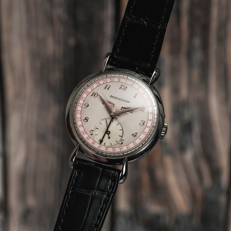 Jaeger Lecoultre Triple Date Stainless Steel -1945--photo-1