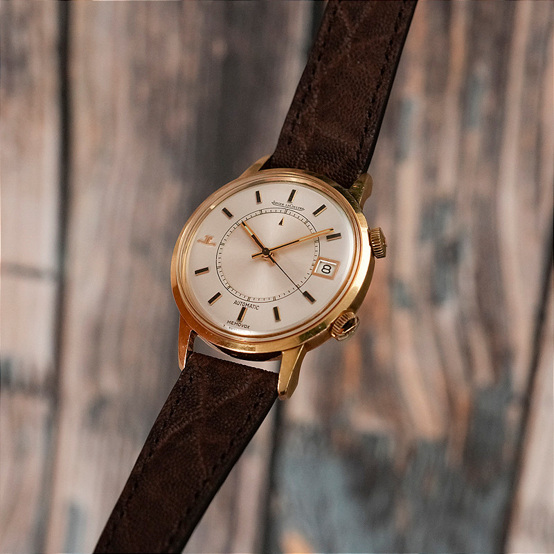 Jaeger Lecoultre Memovox Automatic Speed Beat 18kt Yellow Gold -1970--photo-1