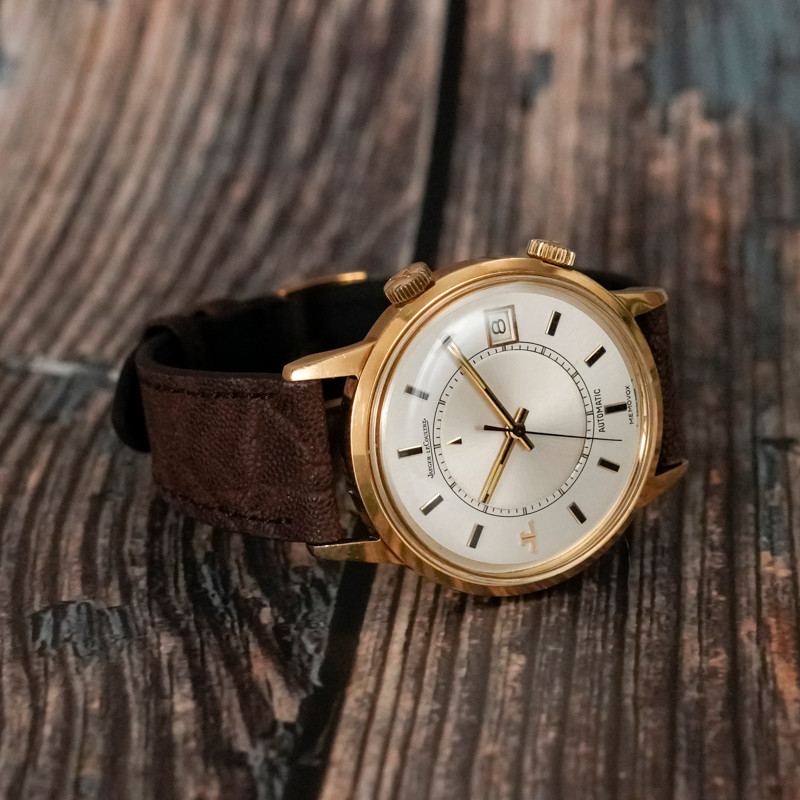 Jaeger Lecoultre Memovox Automatic Speed Beat 18kt Yellow Gold -1970--photo-2