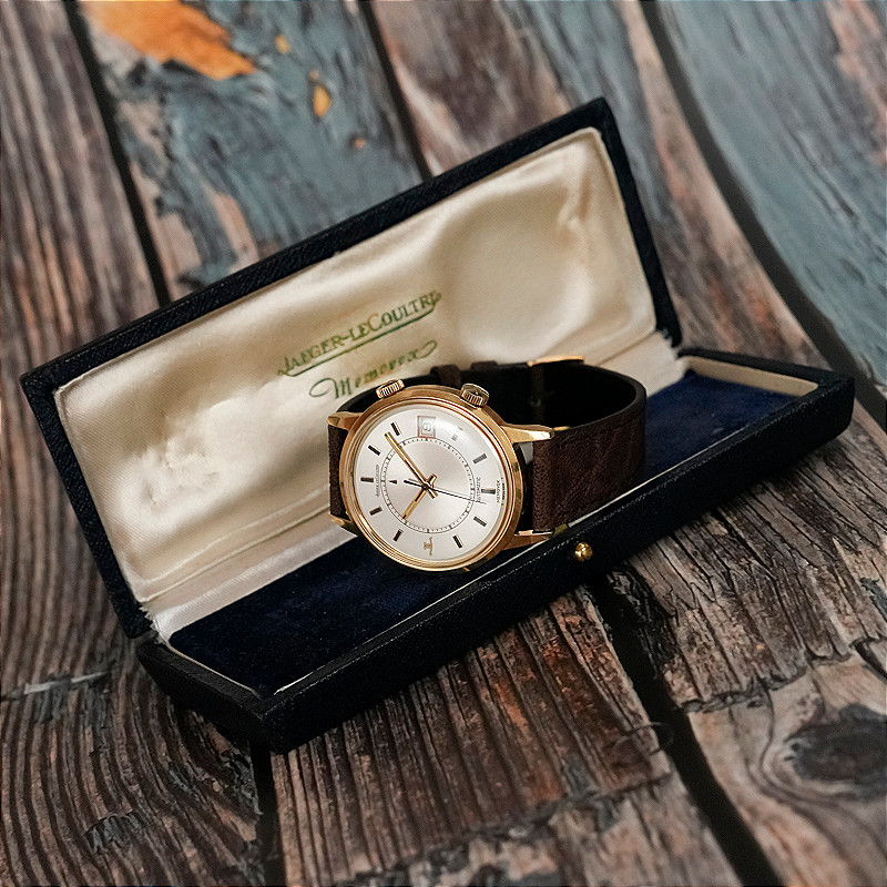 Jaeger Lecoultre Memovox Automatic Speed Beat 18kt Yellow Gold -1970--photo-3