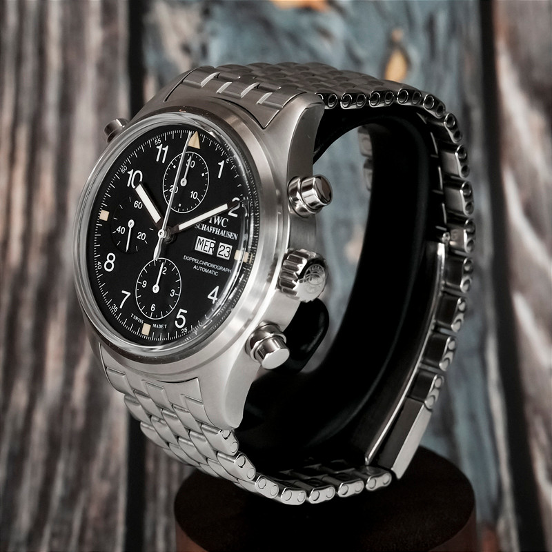 IWC Pilot Double Chronographe -1997- -photo-3