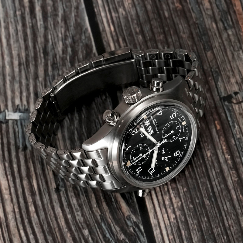 IWC Pilot Double Chronographe -1997- -photo-2