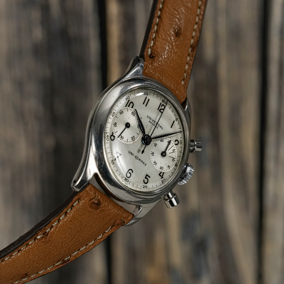 Universal Genève Uni-compax Chronograph Stainless Steel -1945--photo-1