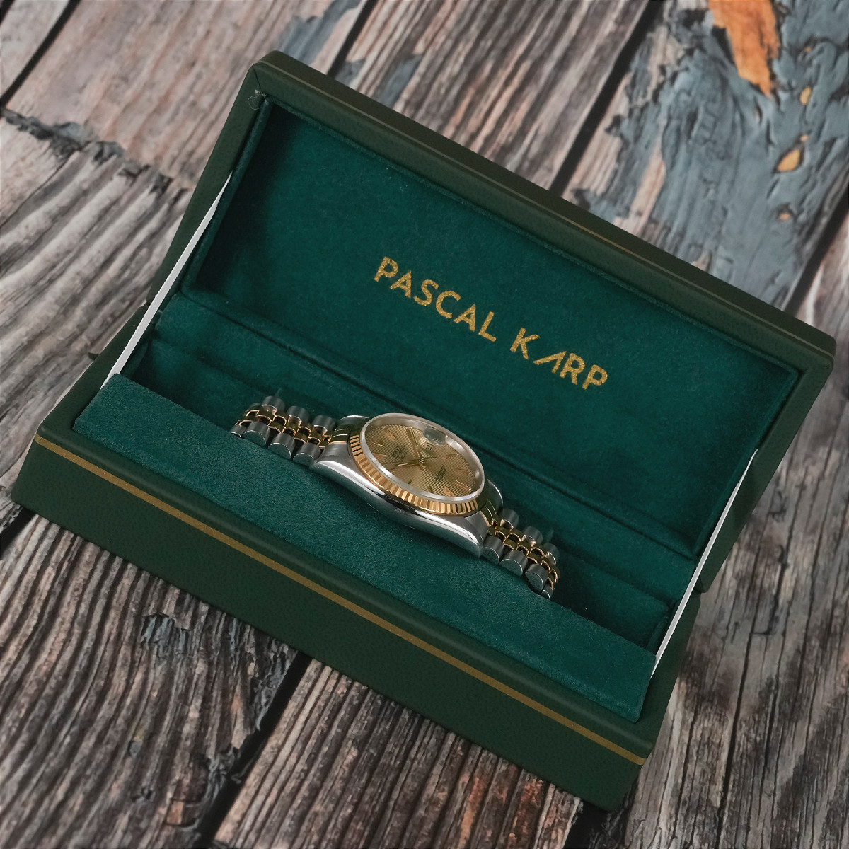 Rolex Oyster Perpetual Datejust Or & Acier 36 mm -1996--photo-2