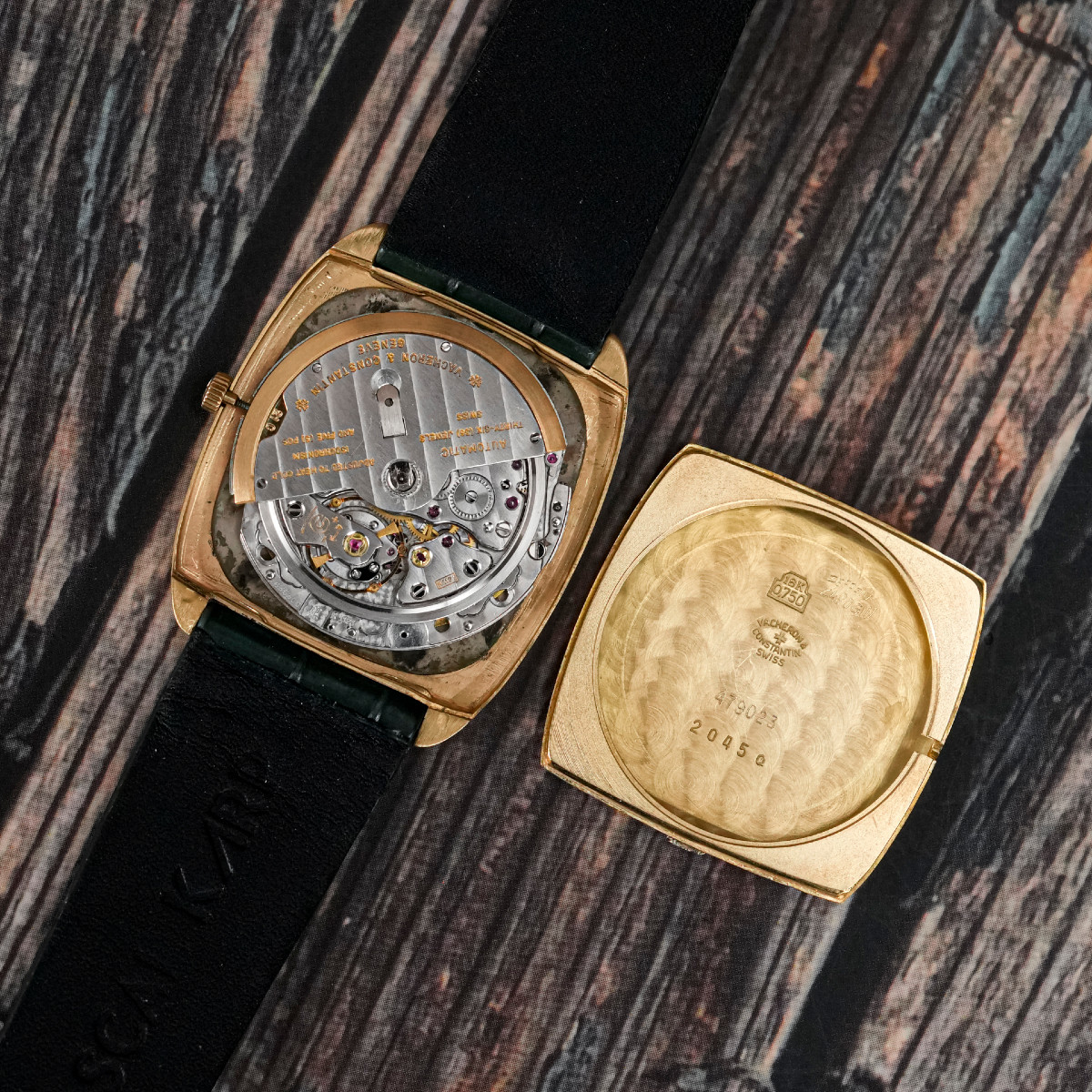 Vacheron Constantin Ellipse Jumbo Automatique Or Jaune 18 kts -1973--photo-3