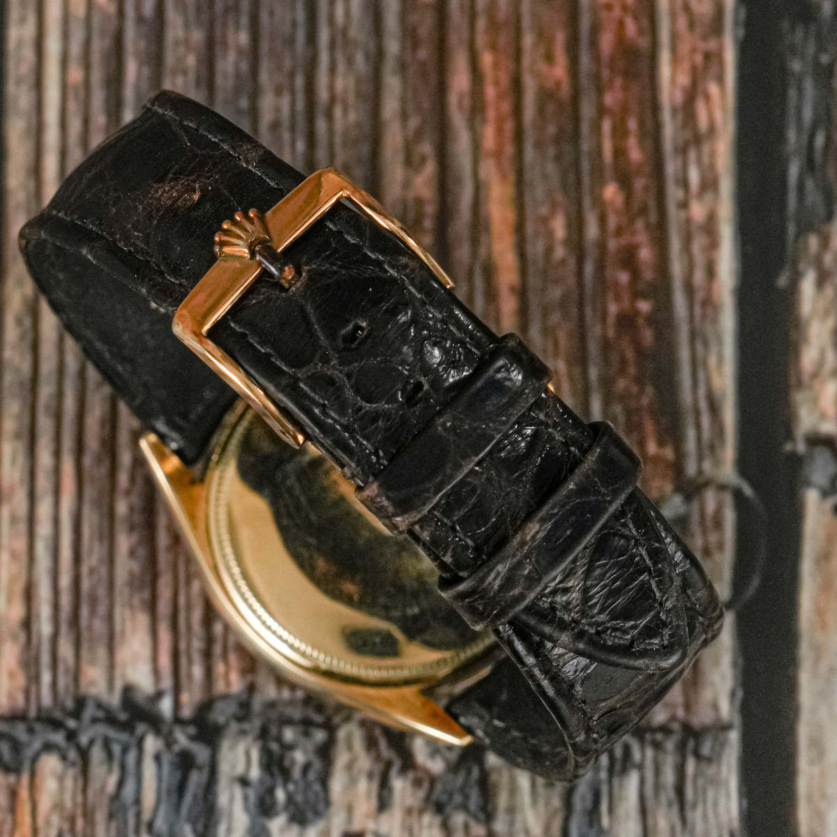 Rolex Oyster Perpetual Chronometer Or Jaune  -1993--photo-3