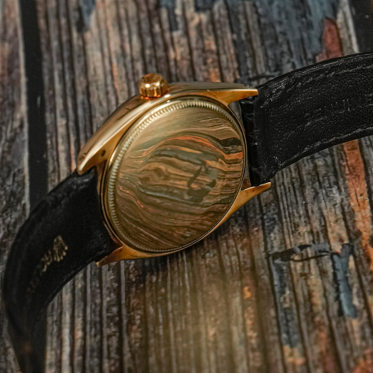 Rolex Oyster Perpetual Chronometer Or Jaune  -1993--photo-4