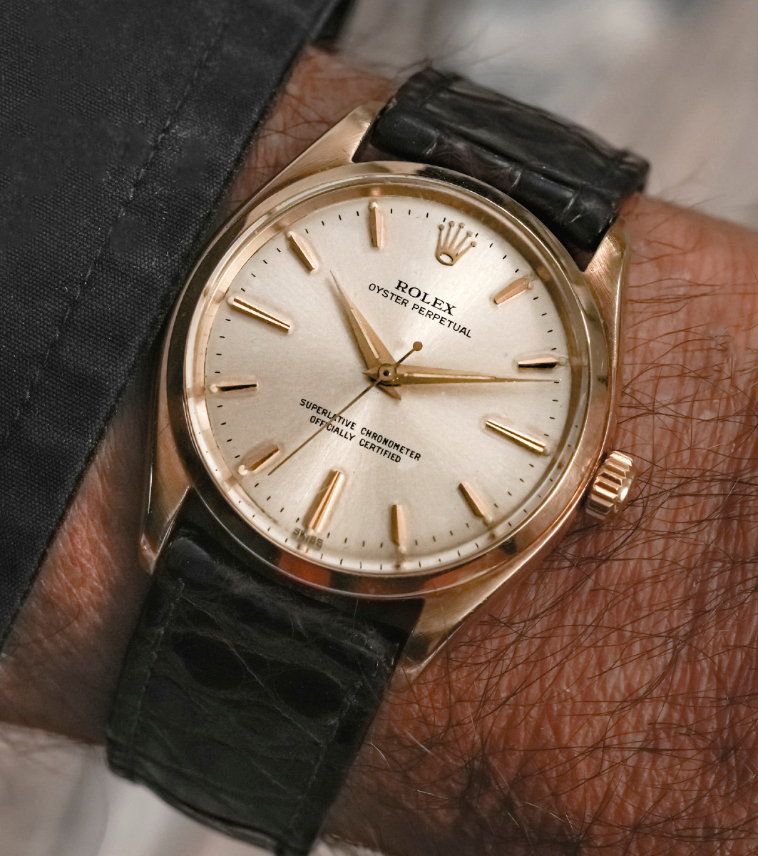 Rolex Oyster Perpetual Chronometer Or Jaune  -1993-